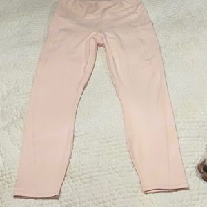 Fabletics pale pink leggings